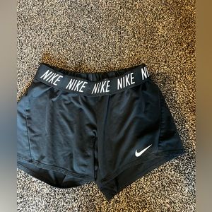 Black Nike shorts